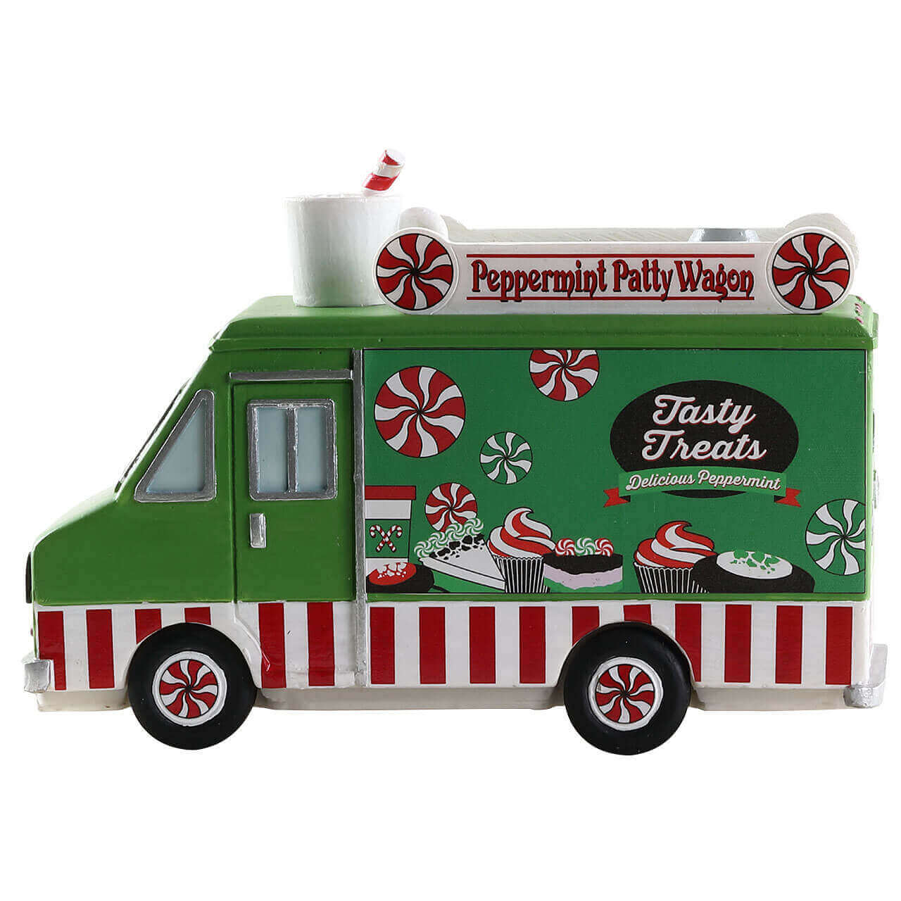 LEMAX Peppermint Food Truck, set of 3 #83364